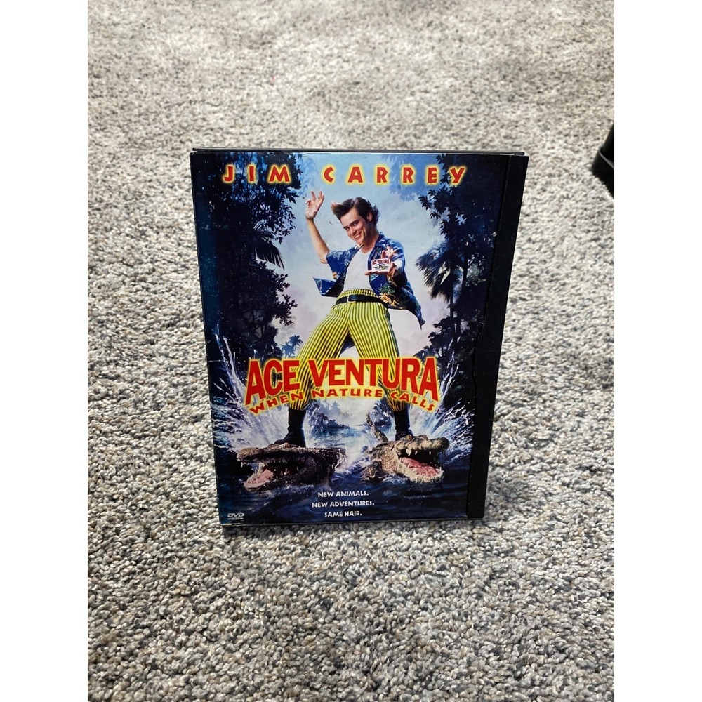Ace Ventura When Nature Calls DVD Jim Carrey Comedy Movie 90s Classic